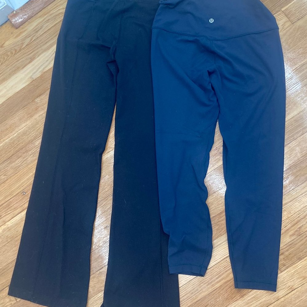 Lululemon Bundle 2 pairs SZ L - Cropped & Bootcut
